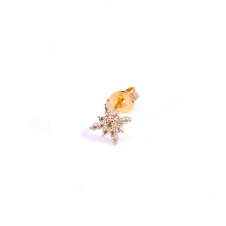 Rose Marie Paris - Stud Snowflake - Gold