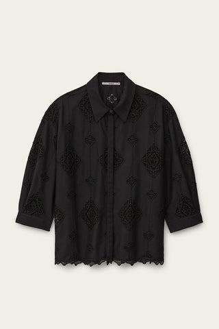 BA&SH - Muriel Shirt - Noir