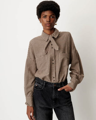 SESSÙN - Cecily Shirt - Ebonysand
