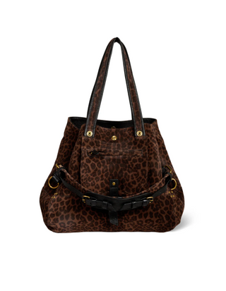 JEROME DREYFUSS - Billy M - Imprime Leopard Naturel