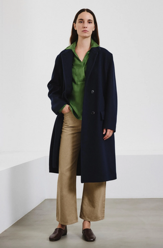 POMANDÈRE - Coat - Dark Blue