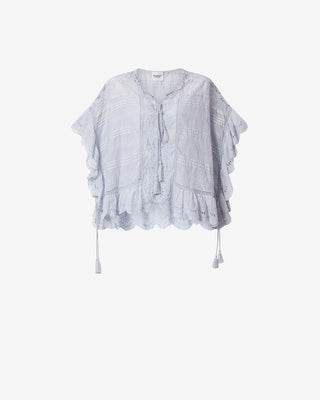 ISABEL MARANT ÈTOILE - Payton Top - Light Blue