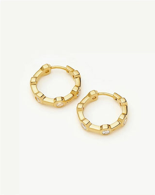 MISSOMA - Lucy Williams Tennis Small Hoop - Gold