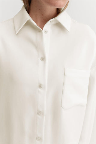 ALMADA LABEL - Finn Crepe Shirt - Cream