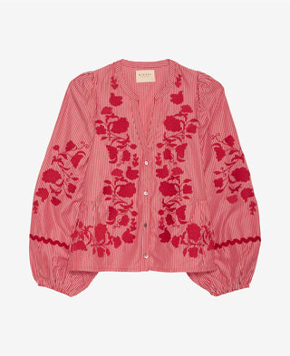 SISSEL EDELBO - Juliane Top - Red Stripes