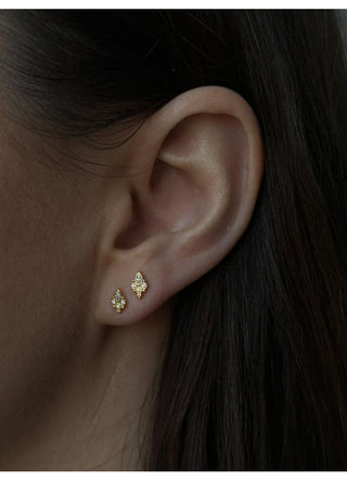 Pico Copenhagen - Ophelia Crystal Studs - Clear