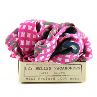 LES BELLES VAGABONDES - Mini Shippo - Fuchsia