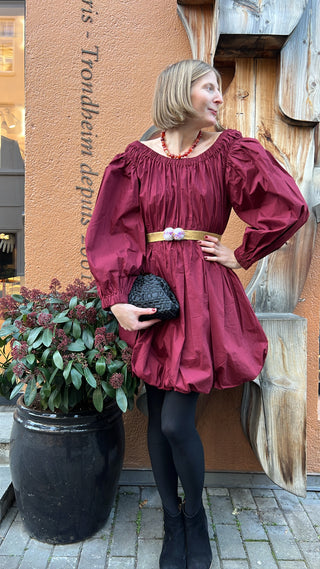 ULLA JOHNSON - Martine Dress - Bordeaux