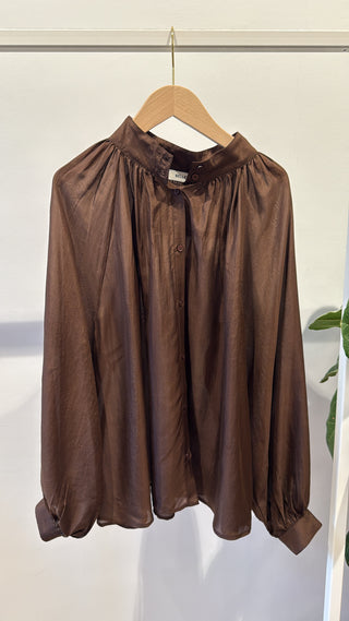 BELLEPIECE - Paxos Blouse - Wood