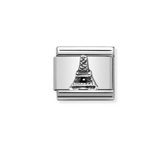 Nomination - Link MONUMENTS RELIEF 925 sterling silver EIFFEL TOWER