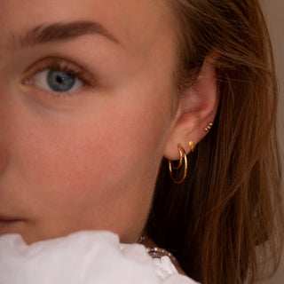 STINE A - Three Dots Earring Piece - Gold