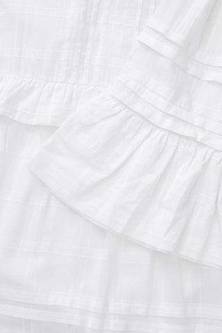 SKALL - Fiore Dress - Optic White