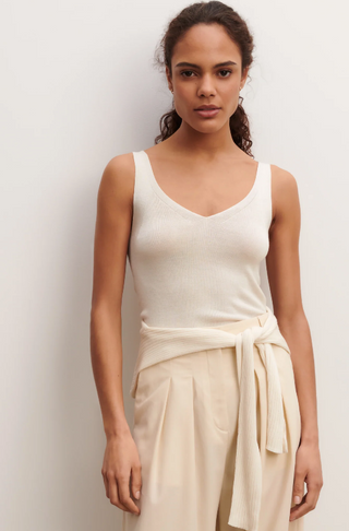 BOMPARD - Seamless Tank Top - Naturel