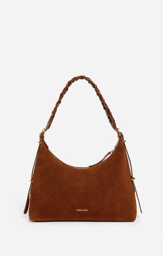 VANESSA BRUNO - Jess PM Zip Bag - Cognac