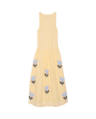 SISSEL EDELBO - Svea Dress - Yellow Stripes