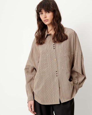 SESSÙN - Fontania Shirt - Ebonysand