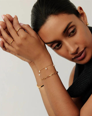 MISSOMA - Pearl Baya Baroque Chain Bracelet