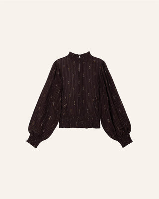 SESSÙN - Duchess Blouse - Coffea Domiu