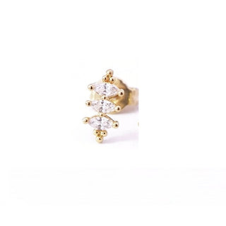 Rose Marie Paris - Stud Trinity - Gold