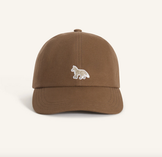 MAISON KITSUNÉ - Baby Fox Cap - Taupe Gray