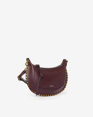 ISABEL MARANT ÈTOILE - Oskan Moon Shoulder Bag - Burgundy