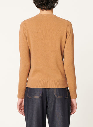 VANESSA BRUNO - Dallas Pullover - Camel