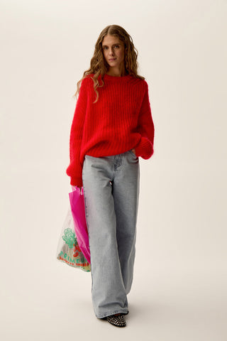 DES PETITS HAUTS - Burma Sweater - Tomate