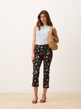 Rouje - Zita Pant - Cherry Noir