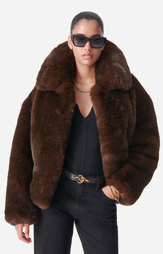 VANESSA BRUNO - Daniel Jacket - Brown