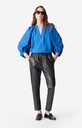 VANESSA BRUNO - Bell Blouse - Blue