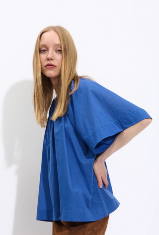 BELLEPIECE - Carmela Blouse - Blue