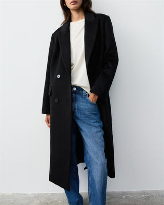 THE CURATED - The New York Coat - Black (pre-order)