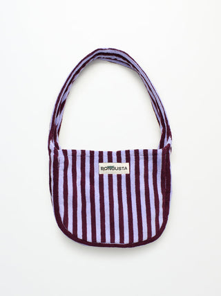 BONGUSTA - Naram Cross Over Bag - Wine & Lavender Blue