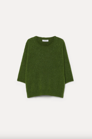 POMANDÈRE - 3/4 Sweater - Seaweed Green