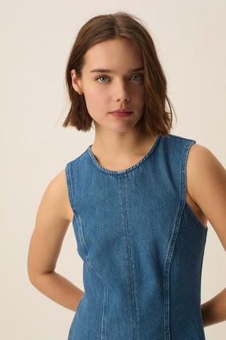 DES PETITS HAUTS - Luna Dress - Stone