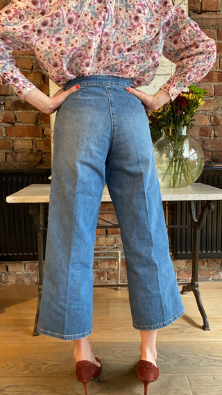 VANESSA BRUNO - Nadya Pant - Indigo Clair