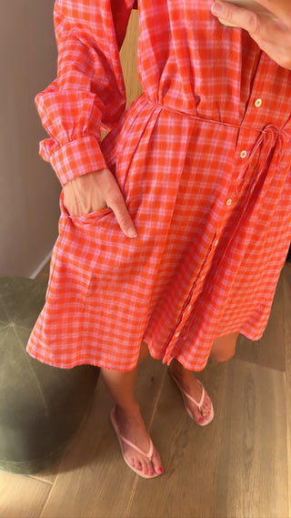 XIRENA - Winnie Dress - Orange Pink