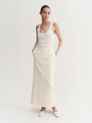ALMADA LABEL - Indy Rib Top - Cream