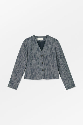 SKALL - Adriane Blazer - Indigo/linen