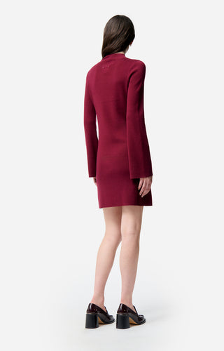 VANESSA BRUNO - Florane Dress - Bordeaux