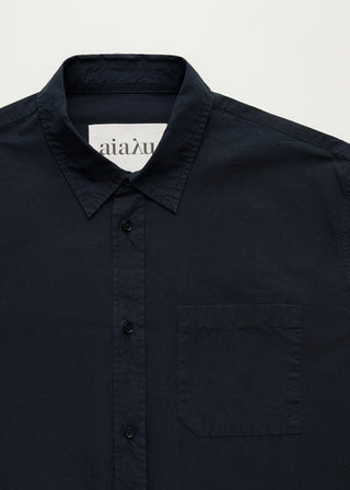 AIAYU - Classic Shirt - Black Navy