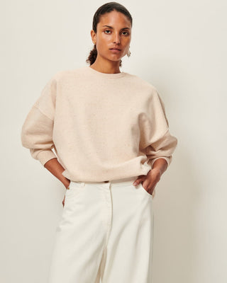 SESSÙN - Chebbi Sweatshirt - Sanstone
