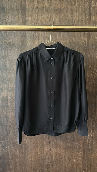 POMANDÈRE - Cotton Shirt - Black