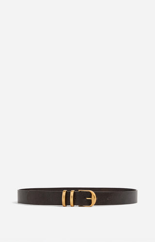 VANESSA BRUNO - Belt 30mm - Chocolate