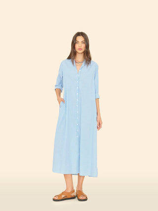 XIRENA - Boden Dress - Myrtle Blue