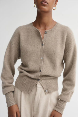 ALMADA LABEL - Pre-Order Coco Cardigan - Nougat