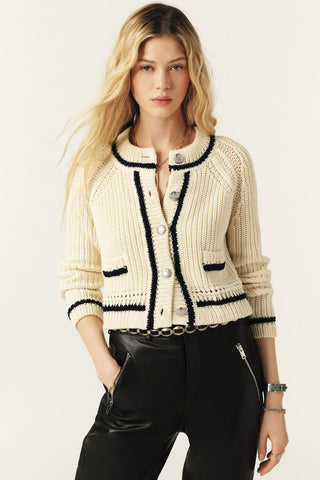 BA&SH - Beatrice Cardigan - Ecru