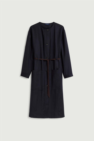 SOEUR - PRE-ORDER Helie Dress - Blue/Navy