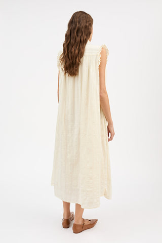 SKALL - Juliane Dress - Light Cream