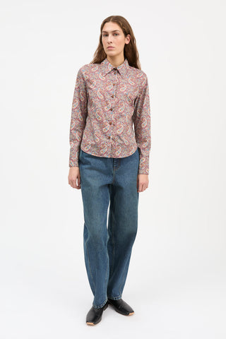 SKALL - Fauna Shirt - Floral Paisley